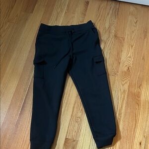 Woman’s Black Cargo Jogger Pants
